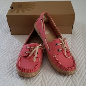 UGG Australia Tylin Pink Moccasin Shoe 7.5